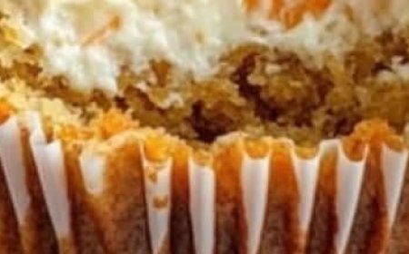 Cream Cheese-Filled Carrot Muffins