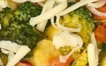 Vegetable and Potato Bake with Cheese