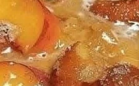 Old Time Oven Peach Cobbler
