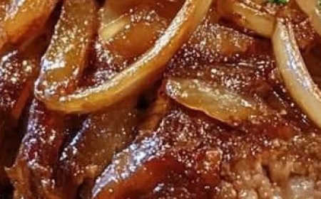 Meatloaf with Onion Gravy