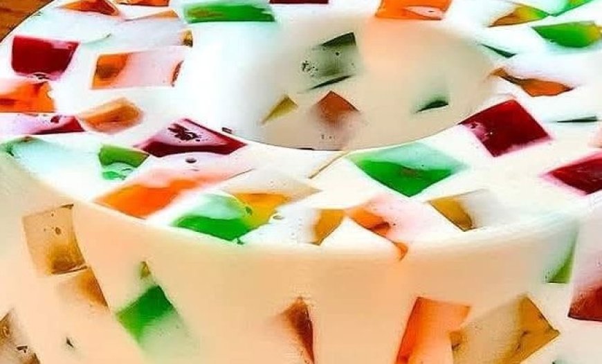 Mosaic Jelly: A Colorful and Refreshing 4-Ingredient Treat