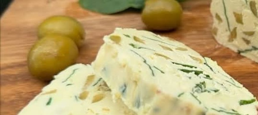 Unstoppable Homemade Cheese with Olives