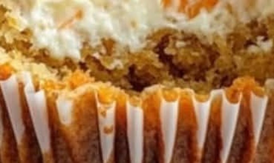 Cream Cheese-Filled Carrot Muffins