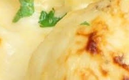 Grilled cauliflower with cheese in the oven