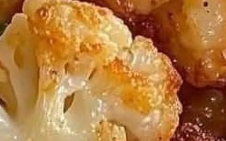 Crispy Roasted Cauliflower