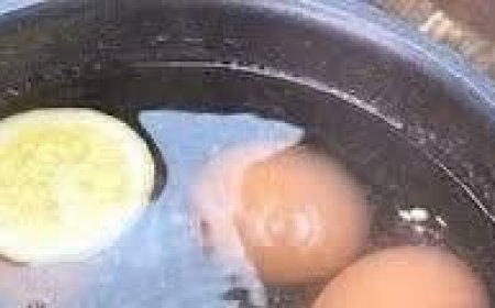 Add Lemon Juice While boiling Eggs