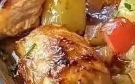 Hawaiian Chicken Sheet Pan