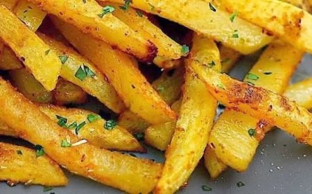 Crispy Baked Potato Fries