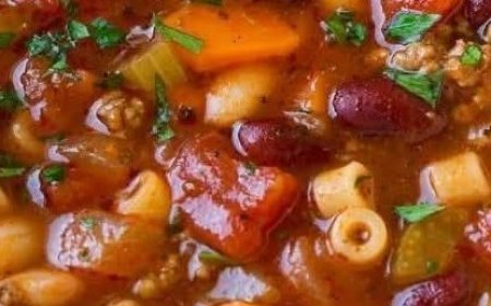 Recipe for Pasta Fagioli Soup