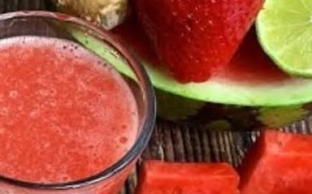 Watermelon Juice with Carrot, Beetroot, and Ginger: A Refreshing and Nutritious Recipe