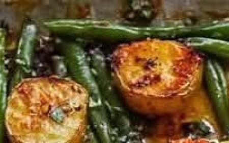 One-Pan Garlic Herb Salmon and Veggies