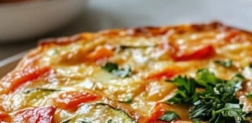 Zucchini and Tomato Frittata recipe