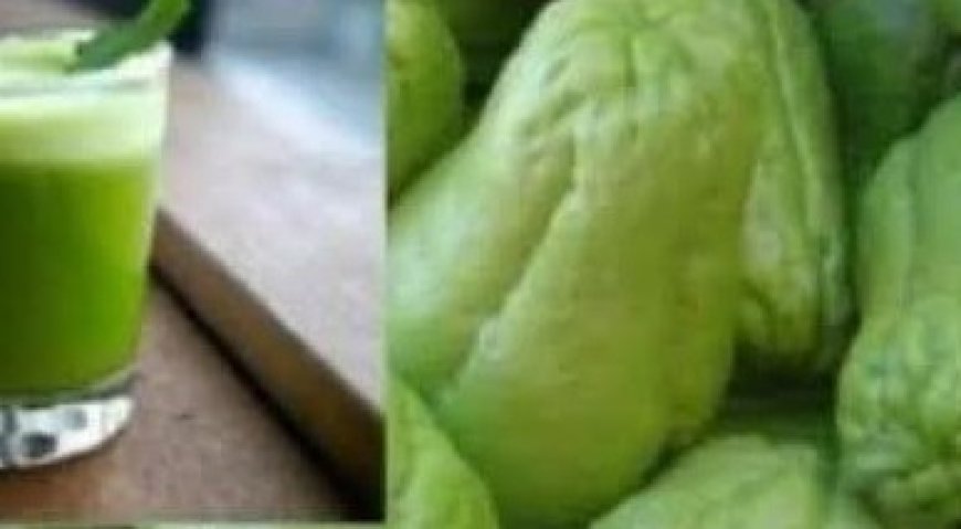 Benefits of Chayote and Lemon