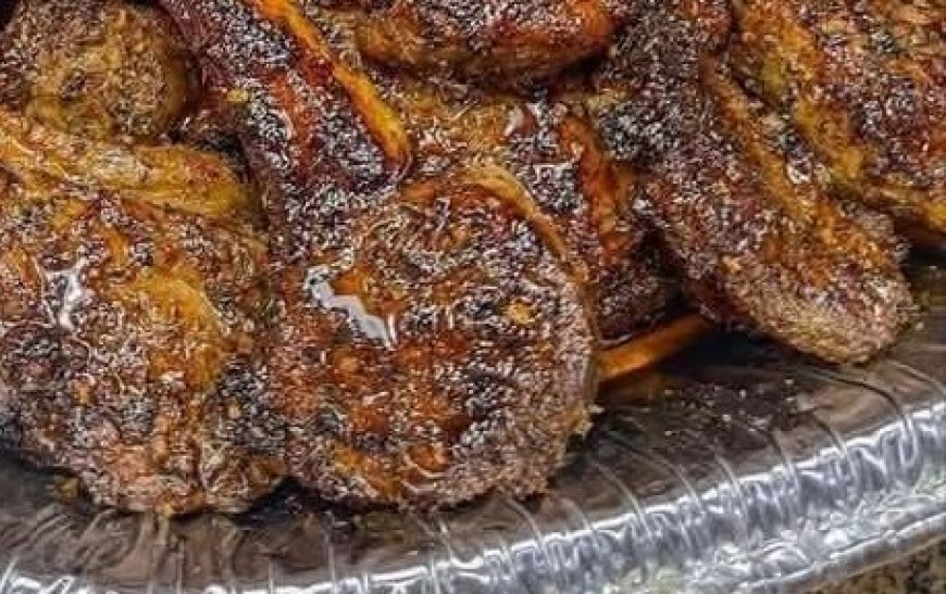 Garlic Parmesan Fried Lamb Chops