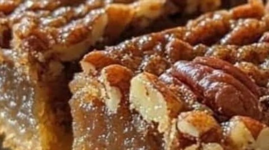 Lazy Girl Pecan Pie Bars