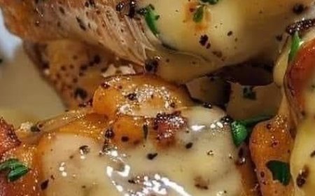 Creamy Garlic Parmesan Chicken Wings