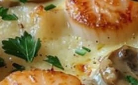 Gourmet seafood cassolette