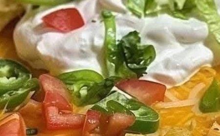 Walking taco casserole