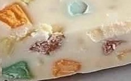 Four Ingredient Nougat Bars