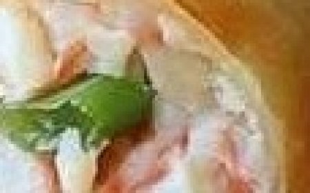 Crab Meat with Egg Rolls Recipe