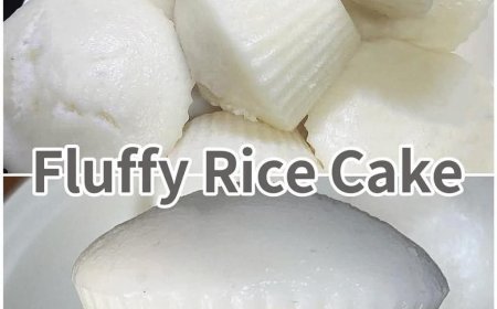 SOFT, FLUFFY RICE CAKE