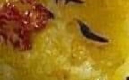 Whole Roasted Cauliflower With Butter Sauce