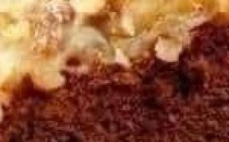 Homemade German Chocolate Cake