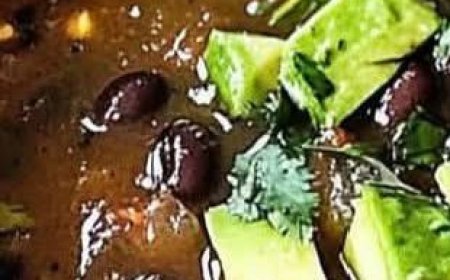 Easy black bean soup
