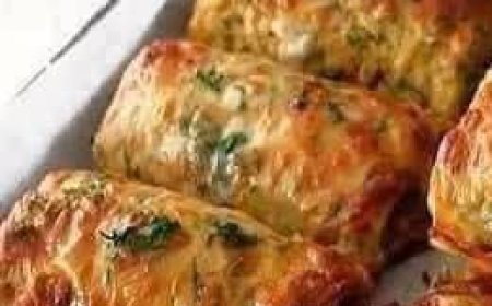 Potato Rolls with Chicken