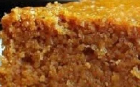 Flourless Sweet Potato Ginger Cake ????????