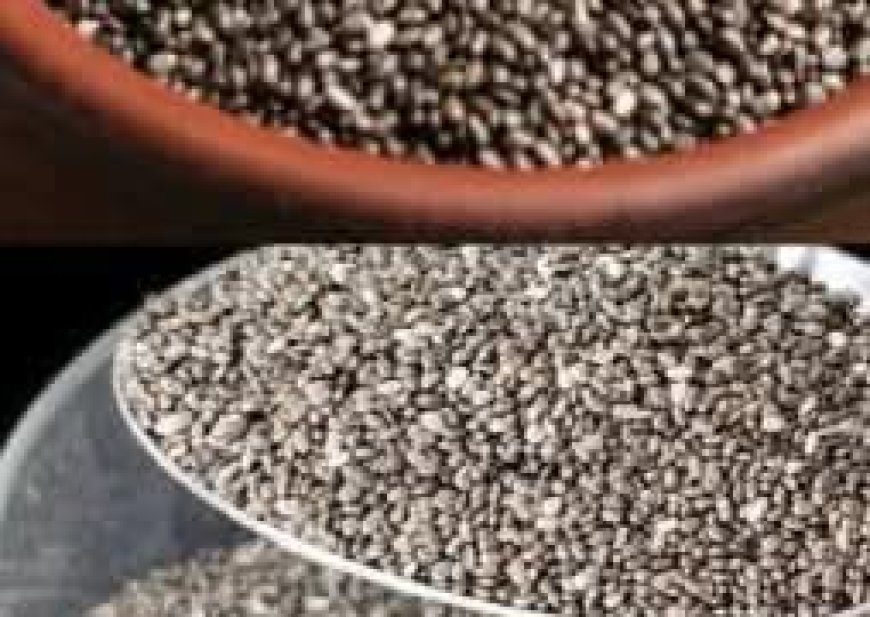 Chia seed drink to cleanse the liver and expel toxins