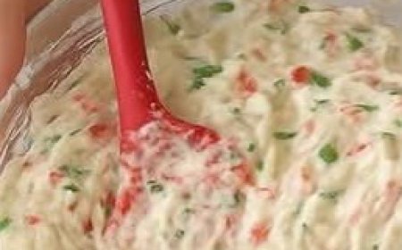 Cheesy Vegetable Fritters