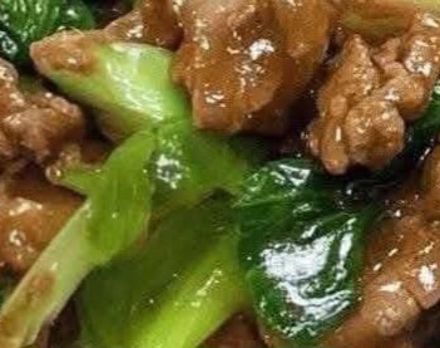 Beef Bok Choy Stir-fry