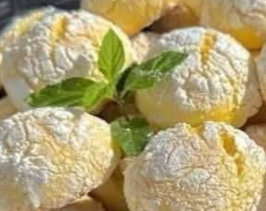 Soft Lemon Biscuits Recipe