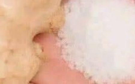 Ginger and salt recipe to whiten teeth and freshen breath naturally