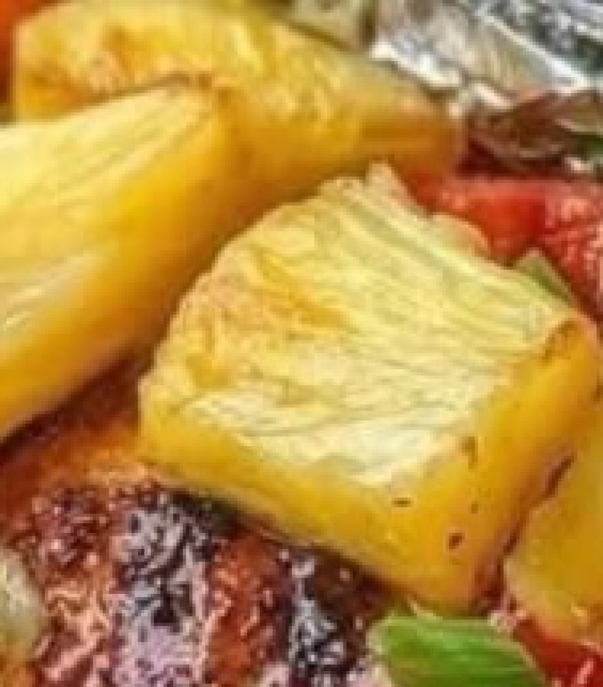 Paquets de papier alu de poulet Teriyaki ???? et ananas ???? … Voir plus