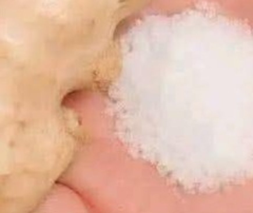 Ginger and salt recipe to whiten teeth and freshen breath naturally