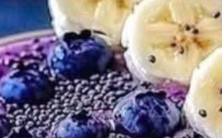 Banana-Blueberry Smoothie