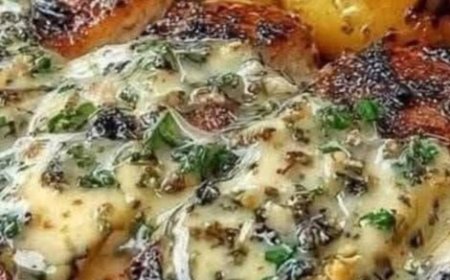 Creamy Garlic Chicken with Roasted Baby Potatoes