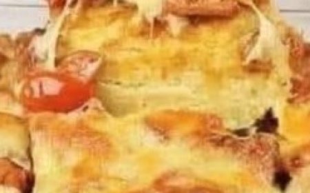 Favorite Stuffed Cabbage Rolls on a Vegetable Bed!