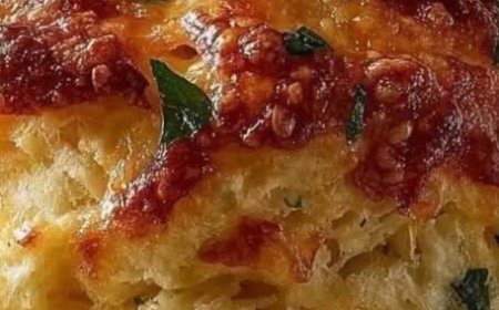 Crab Stuffed Cheddar Bay Biscuits with Lemon Butter