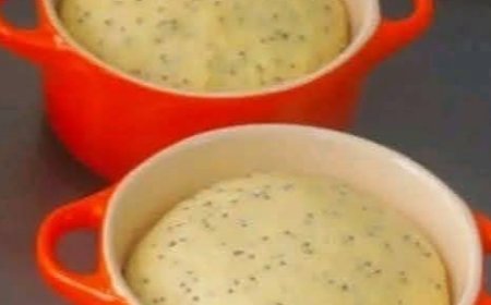 Soft & Fluffy Poppy Seed Milk Buns