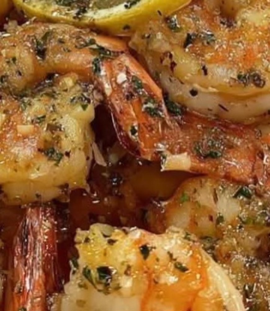 Baked Italian Shrimp with Lemon – A Zesty and Elegant Dish Made Simple