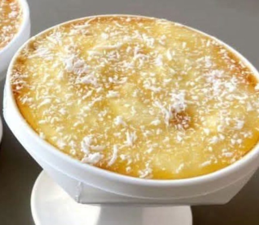 creamy, coconut-flavored