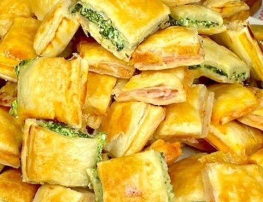 100 Savory Puff Pastry Snacks in 30 Minutes: Your Ultimate Party Solution!