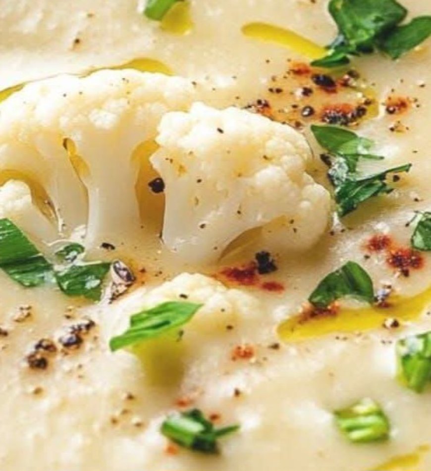 Roasted Cauliflower Soup