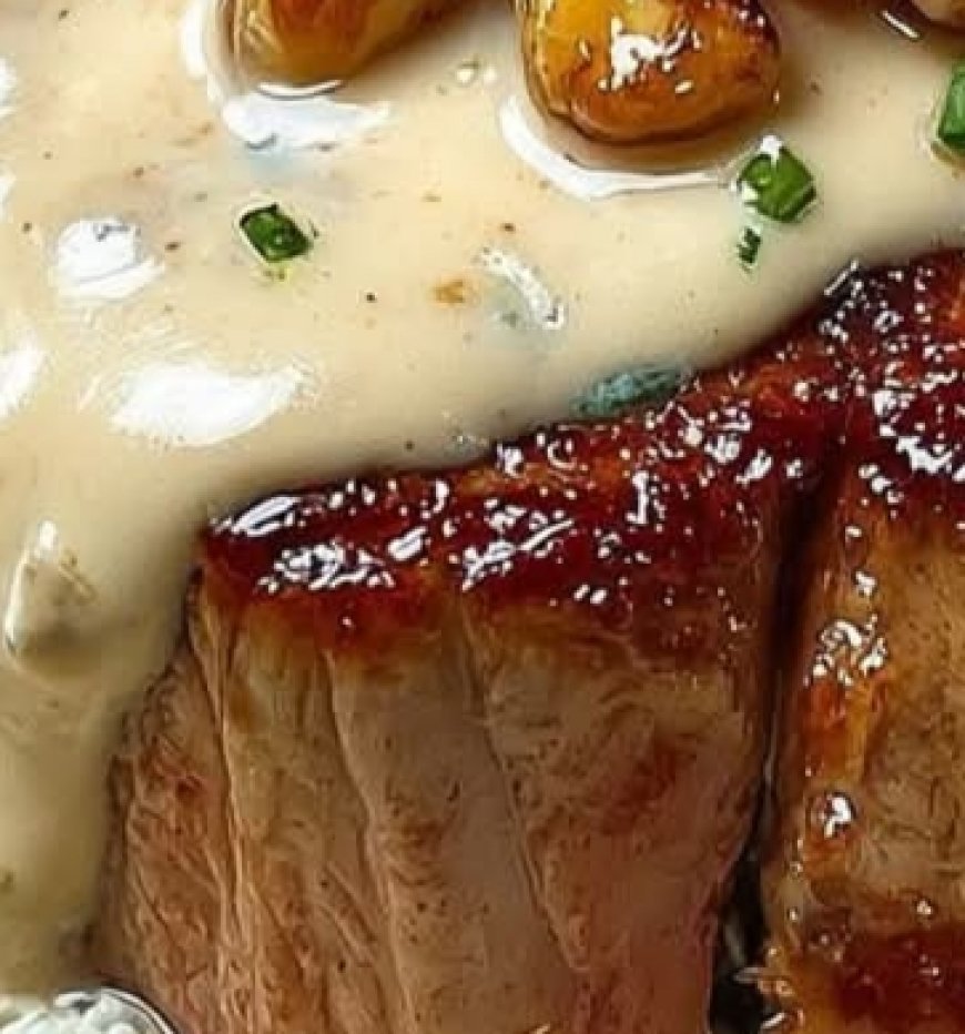 FILET MIGNON SAUCE ROQUEFORT BLANCHE