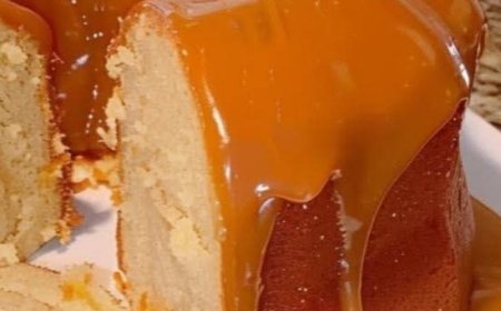 Caramel Cream Cheese Pound Cake