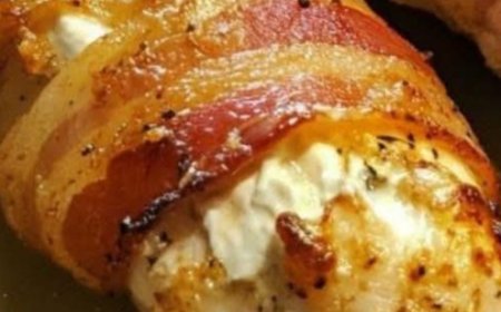 BBQ Bacon Stuffed Chicken