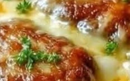 Amish Hamburger Steak Bake Recipe